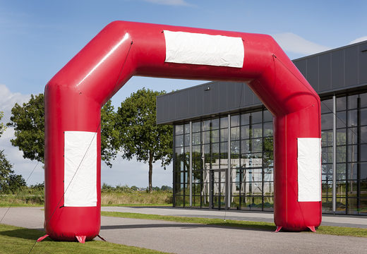 Start & finish bogen in het rood online bestellen bij JB Inflatables Nederland. De standaard bogen in verschillende kleuren en afmetingen worden in een mum van tijd geleverd