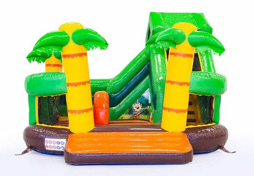 Multifunctioneel Funcity Jungle springkasteel bestellen voor kinderen. Koop springkastelen online bij JB Inflatables Nederland