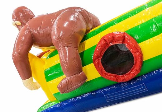 Play and fun gorilla kruiptunnel springkasteel kopen voor kinderen. Bestel springkastelen online bij JB Inflatables Nederland