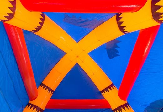 Koop opblaasbaar maxifun springkasteel met dak in thema seaworld voor kinderen bij JB Inflatables Nederland. Bestel springkastelen online bij JB Inflatables Nederland