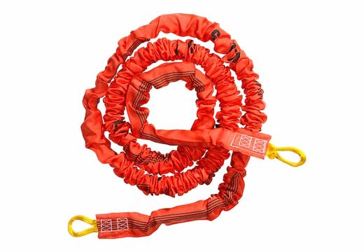 Bungee run elastiek kopen als accessoires voor springen rennen actie op inflatable opblaasbaar springkussen