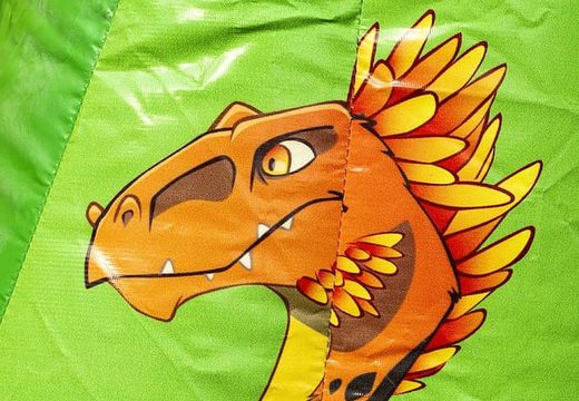 Klein overdekt springkasteel kopen in thema dinosaurus voor kinderen. Koop springkastelen online bij JB Inflatables