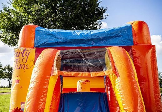 Klein multifun luchtkussen overdekt bestellen in thema feest voor kinderen. Koop luchtkussens online bij JB Inflatables Nederland