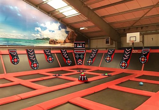 IPS bevestiging set voor trampoline park inflatable opblaasbaar luchtkussen kopen interactive playsystems interactief