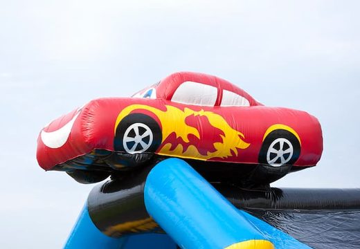 Standaard auto springkastelen met een 3D object aan de bovenkant kopen voor kinderen. Bestel springkastelen online bij JB Inflatables Nederland