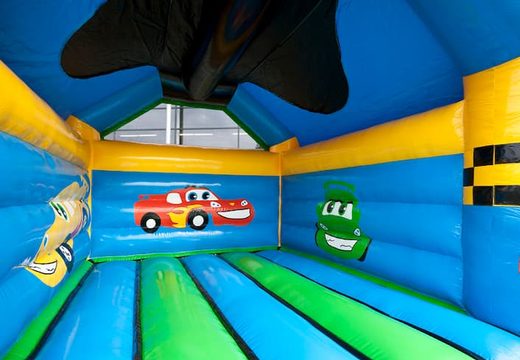 Bestel uniek standaard auto luchtkussen met een 3D object bovenop voor kinderen. Koop luchtkussens online bij JB Inflatables Nederland