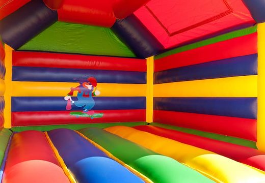 Groot luchtkussen overdekt kopen in circus thema voor kinderen. Bestel luchtkussens online bij JB Inflatables Nederland