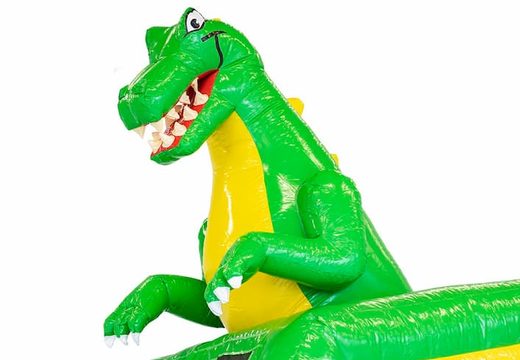 Dino Waterglijbaan springkussen kopen bij JB Inflatables Nederland. Bestel springkussens online bij JB Inflatables Nederland