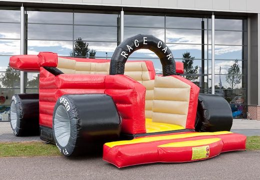 F1  auto super springkasteel kopen voor kinderen. Koop springkastelen online bij JB Inflatables Nederland