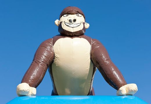 Groot springkussen overdekt kopen in Jungle thema voor kinderen. Koop springkussens online bij JB Inflatables Nederland 