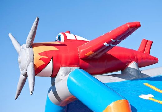 Klein overdekt luchtkussen kopen in thema unicorn voor kinderen. Koop luchtkussens online bij JB Inflatables Nederland