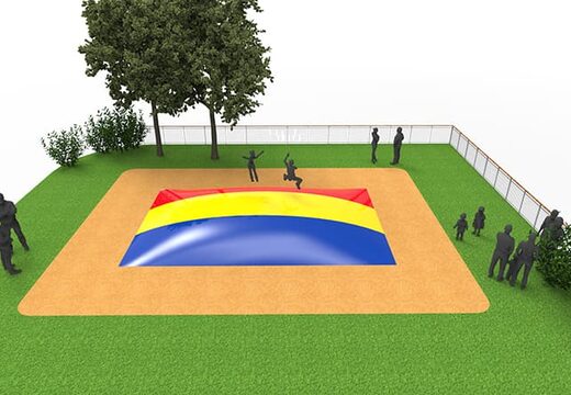 Bestel opblaasbare springberg in kleur rood -geel -blauw voor kinderen. Koop opblaasbare airmountain nu online bij JB Inflatables Nederland