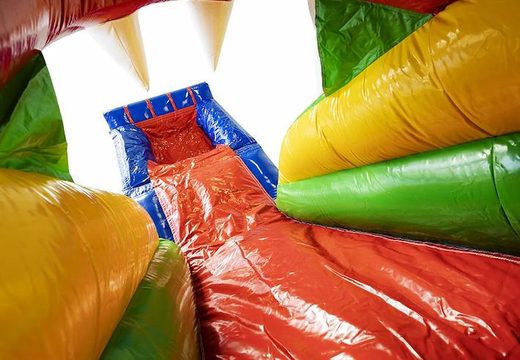 Groot inflatable springkasteel met krokodillen kopen voor kinderen