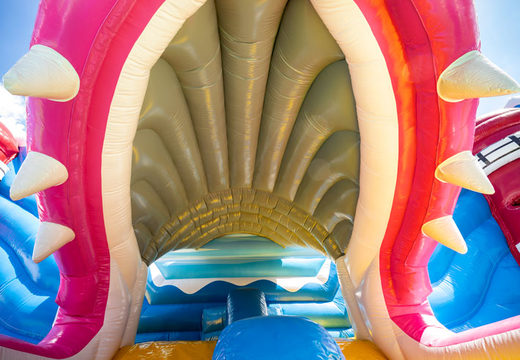 15 meter groot opblaasbaar speelpark in seaworld thema voor kinderen te koop