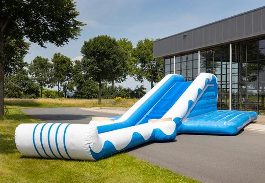 inflatable borstelbaan die in twee thema's kan worden opgezet voor kinderen te koop