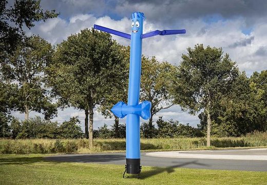 Bestel een opblaasbare 6m skydancer 3d richtingspijl in lichtblauw bij JB Inflatables Nederland. Koop inflatable airdancers in standaard kleuren en afmetingen direct online