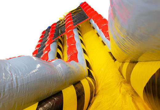 Inflatable waterglijbaan Waterslide D22 High Voltage met stroom thema bestellen