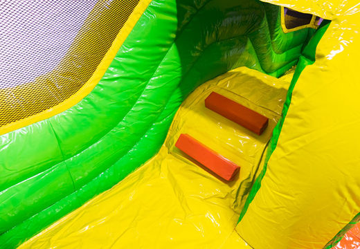 Inflatable Lion springkasteel met prints bestellen voor kinderen. Koop springkastelen online bij JB Inflatables Nederland 