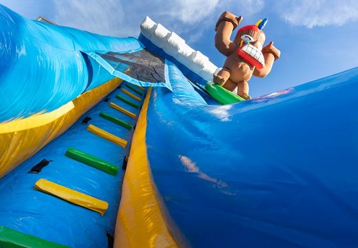 Hawaii Drop and Slide voor kinderen kopen. Bestel opblaasbare waterglijbanen nu online bij JB Inflatables Nederland