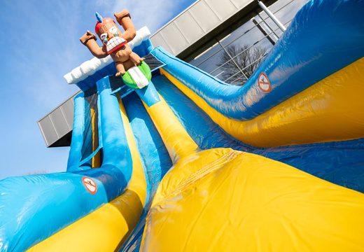 Bestel Hawaii Drop and Slide voor kinderen. Koop opblaasbare waterglijbanen nu online bij JB Inflatables Nederland