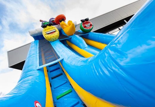 Caribbean Drop and Slide voor kinderen bestellen. Koop opblaasbare waterglijbanen nu online bij JB Inflatables Nederland