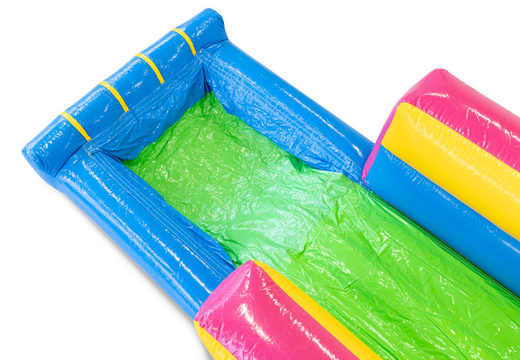 Bestel Standaard Crazyslide 15m voor kinderen. Koop opblaasbare waterglijbanen nu online bij JB Inflatables Nederland