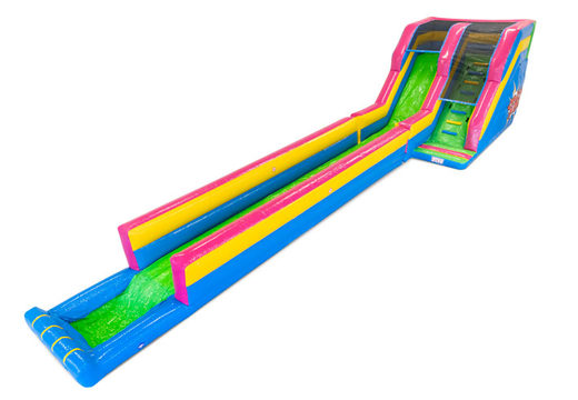Crazyslide 15m in thema Standaard voor kids bestellen. Koop opblaasbare waterglijbanen nu online bij JB Inflatables Nederland