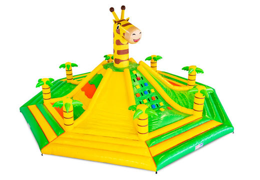 Volcano Climb in thema Jungle voor kids bestellen. Koop opblaasbare glijbanen nu online bij JB Inflatables Nederland