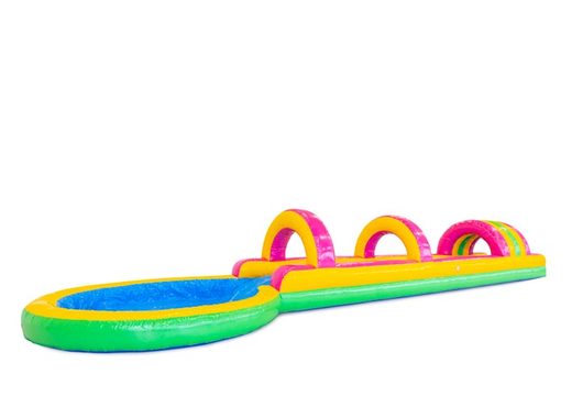 Multicolor opblaasbare Big Bellyslide voor uw kinderen kopen. Bestel opblaasbare glijbanen nu online bij JB Inflatables Nederland
