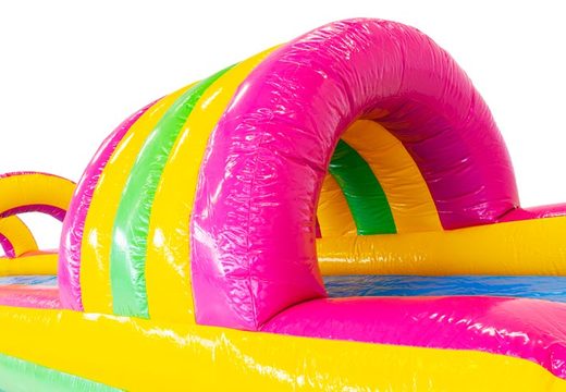 Big Bellyslide in thema Multicolor online bestellen voor uw kids. Koop opblaasbare glijbanen nu online bij JB Inflatables Nederland