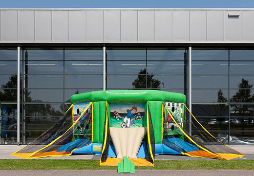 Koop opblaasbare voetbalgolf boarding online bij JB Inflatables Nederland